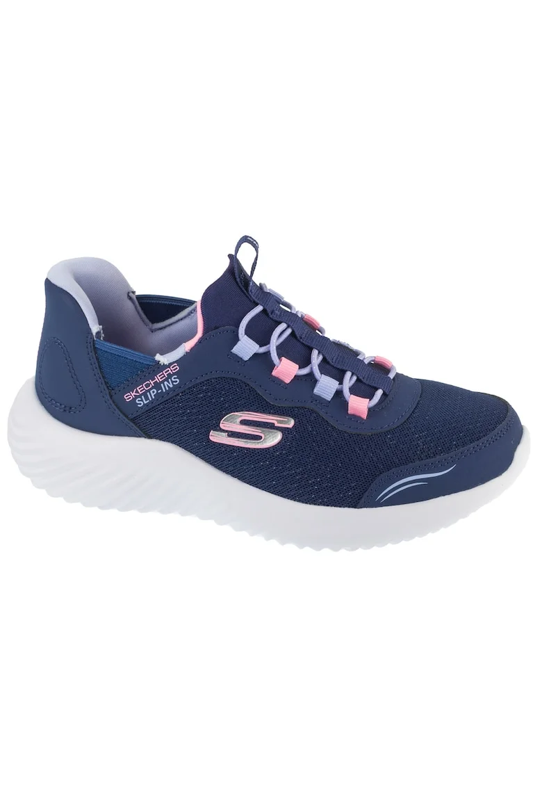 Pantofi sport copii,  Slip-Ins: Bounder - Simple Cut 303585L-NVY, Albastru marin, Bleumarin