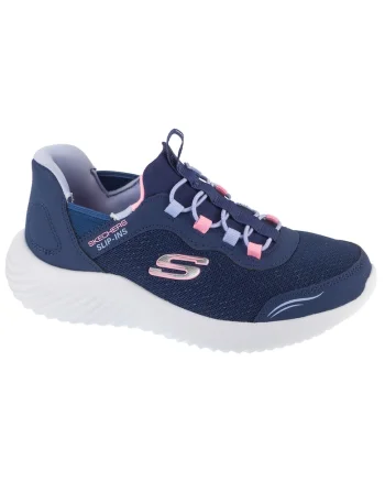 Pantofi sport copii,  Slip-Ins: Bounder - Simple Cut 303585L-NVY, Albastru marin, Bleumarin