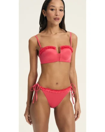Sutien top baie push-up Roz intens Godlike, Roz