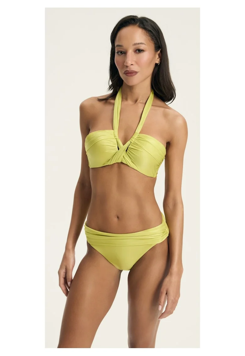 Sutien top push-up bandeau Verde lamaie Truffle, Verde
