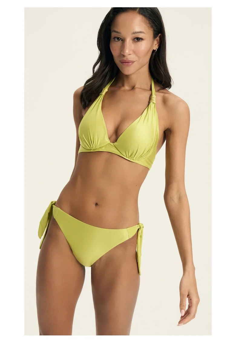 Slipi de bikini dama Verde lamaie Truffle, Verde