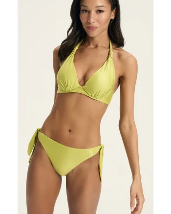 Slipi de bikini dama Verde lamaie Truffle, Verde