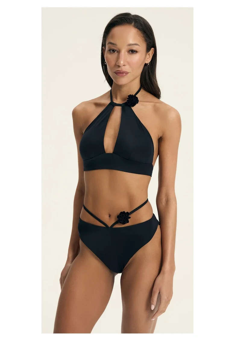 Sutien de baie dama Roz intens Godlike, Negru