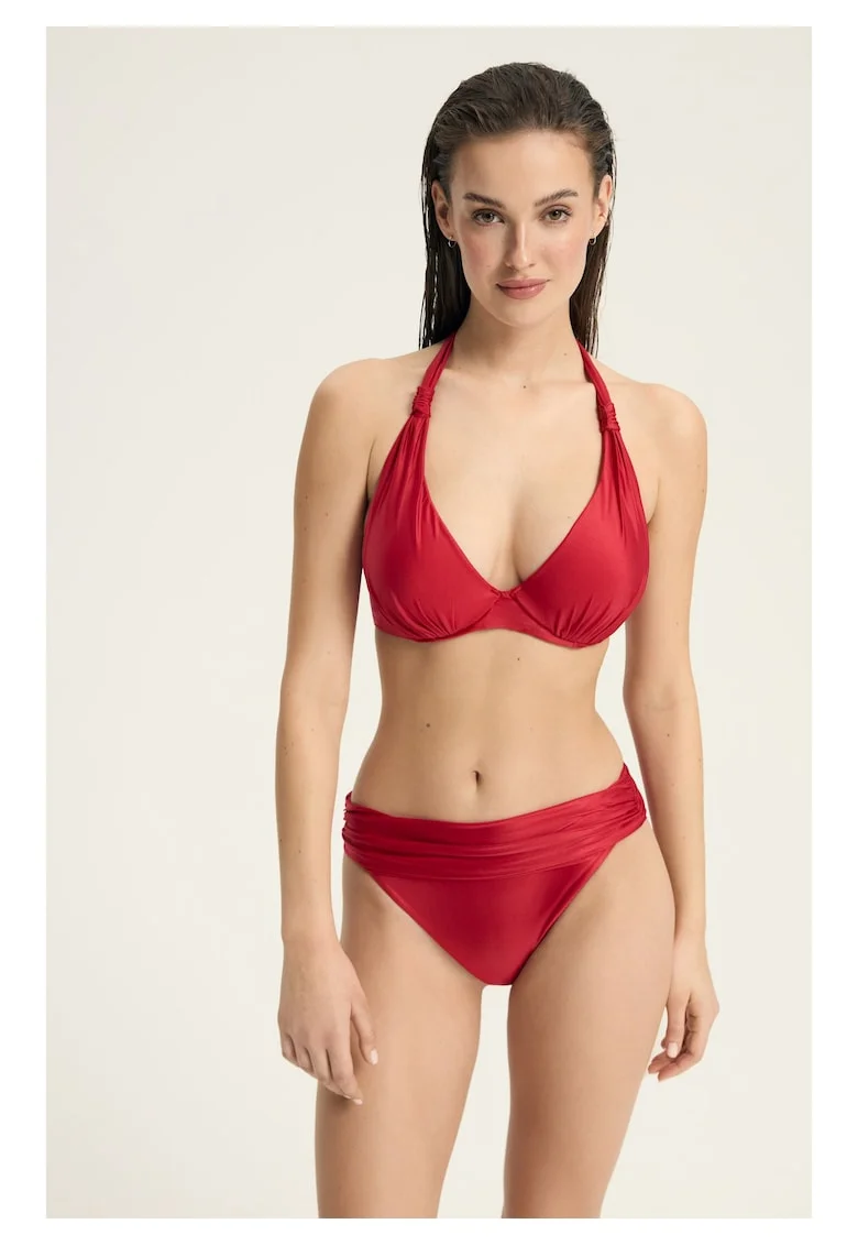 Sutien top push-up Rosu Truffle, Rosu