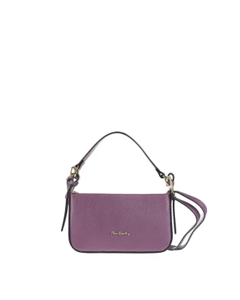 Geanta crossbody de piele Elowen, Violet pruna