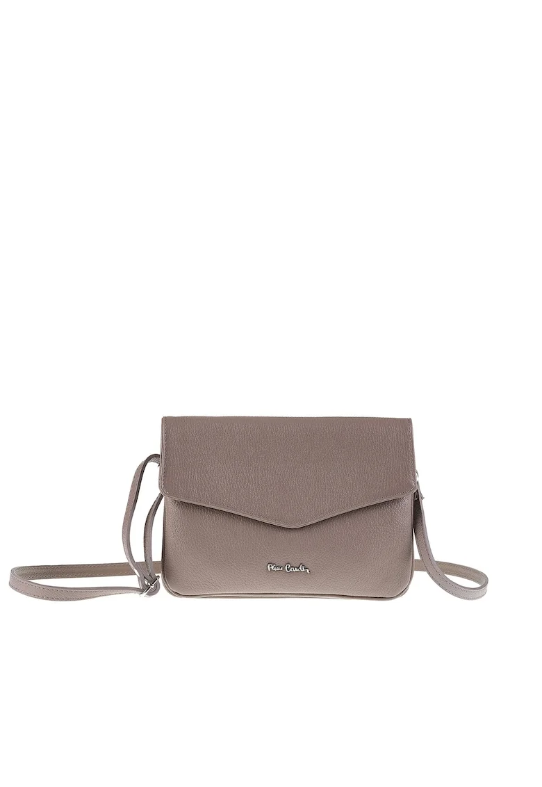 Geanta crossbody de piele Seraphina, Maro taupe
