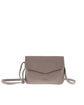 Geanta crossbody de piele Seraphina, Maro taupe