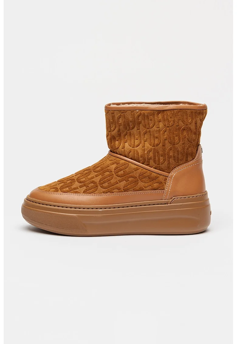 Ghete slip-on Nuage, Maro scortisoara