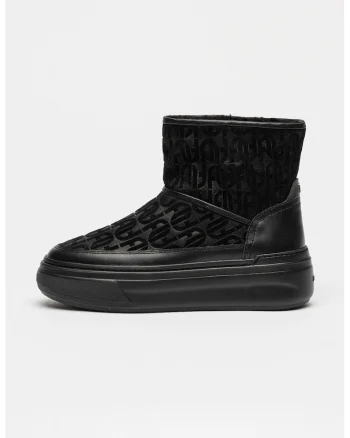 Ghete slip-on Nuage, Negru/Negru stins