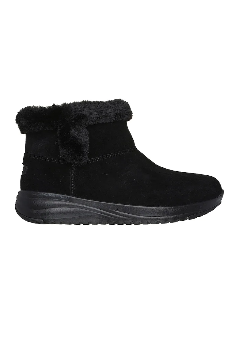 Ghete slip-on impermeabile On The Go, Negru