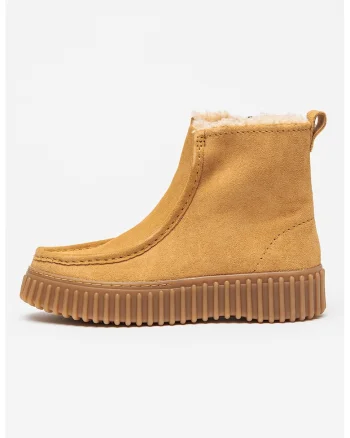 Ghete slip-on de piele intoarsa Torhill, Caramel