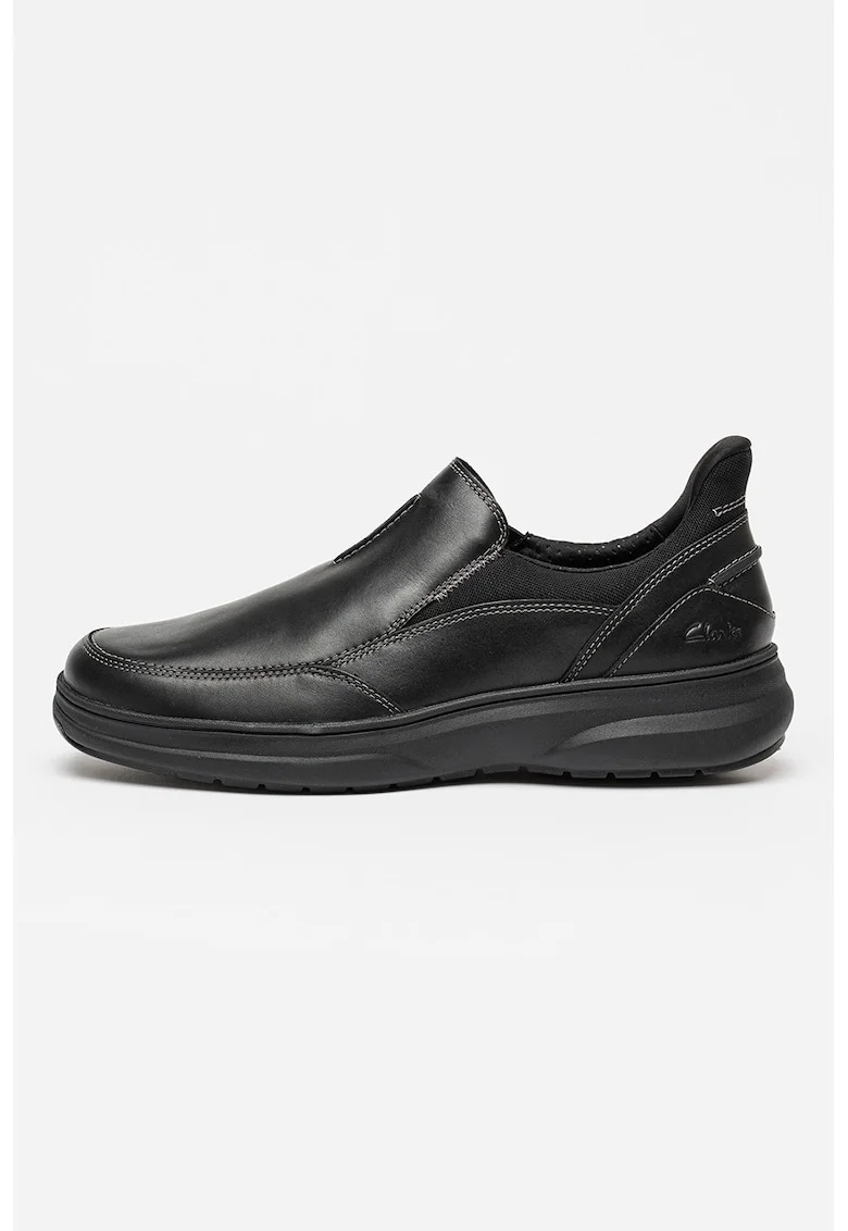 Pantofi slip-on de piele Mullan, Negru