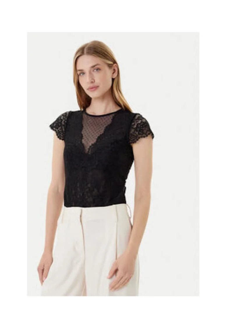 Body Dama,  Negru, 95% poliamida, 5% elastan