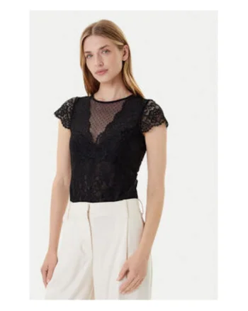 Body Dama,  Negru, 95% poliamida, 5% elastan