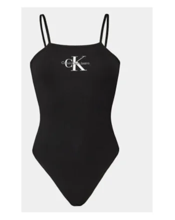Body Dama,  negru, bumbac, elastan,