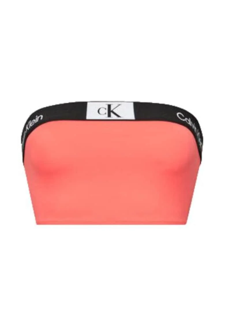 Sutien bikini dama,  coral, 80% poliamida reciclata, 20% elastan,