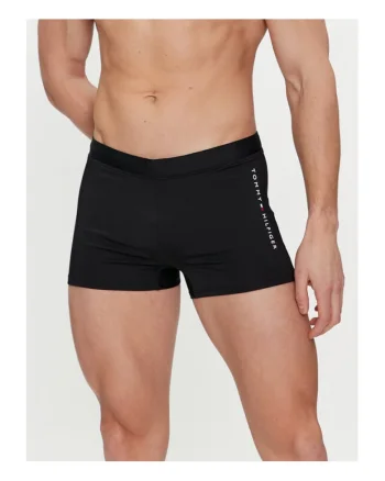 Slip de baie barbati,  negru, poliamida reciclata, elastan