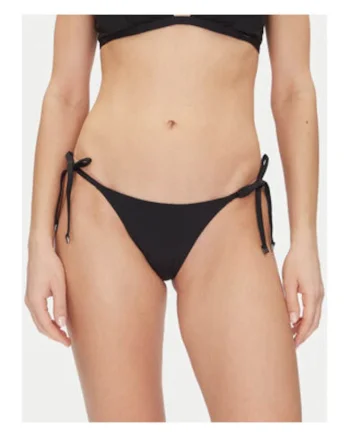 Slip de bikini dama,  Negru, 83% poliamida, 17% elastan,