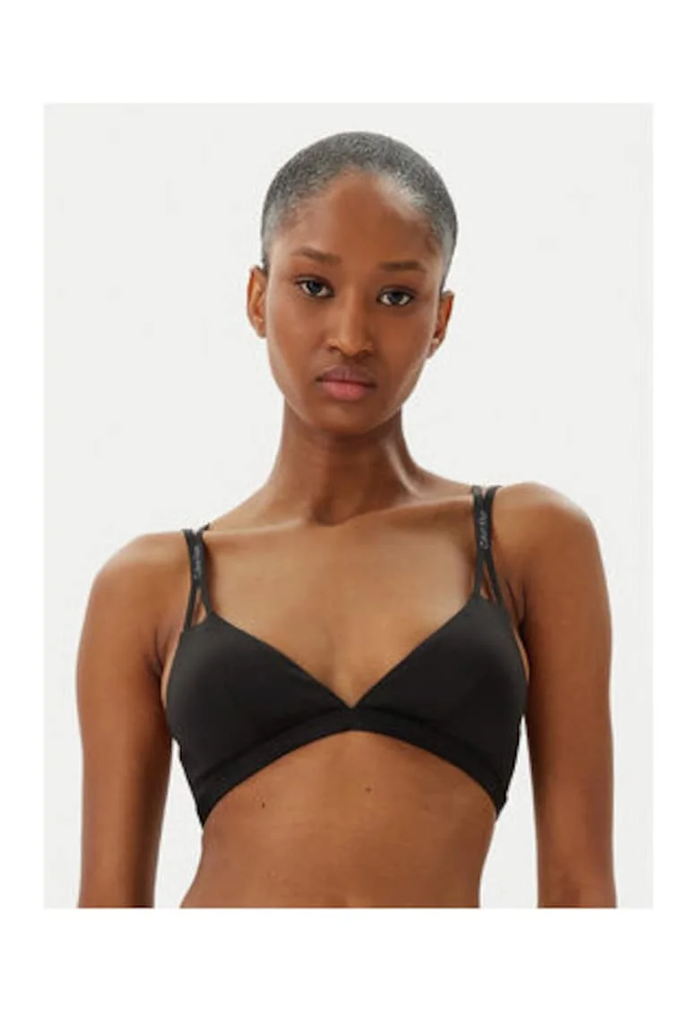 Sutien bikini dama,  negru, Negru