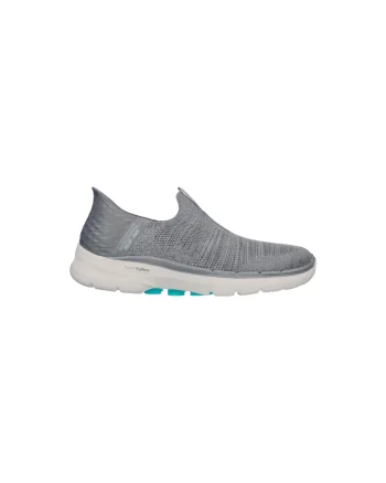 Pantofi sport femei Slip Ins Go Walk 6 Fabulous View,  Gri, Gri