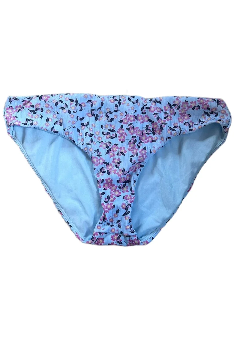 Slip de baie dama,  Nylon/Elastan, Albastru,