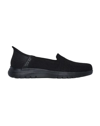 Pantofi sport slip-ins On The Go Flex Camellia, Negru