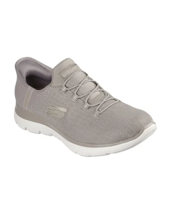 Pantofi slip-ins de plasa, Bej