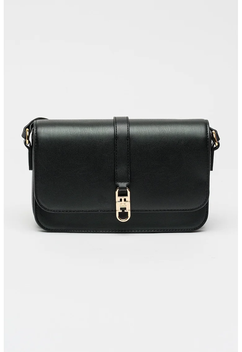 Geanta crossbody din piele ecologica Libre, Negru