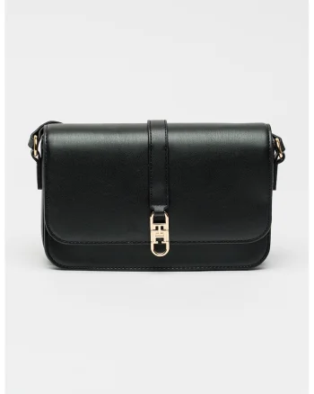 Geanta crossbody din piele ecologica Libre, Negru