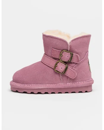 Ghete slip-on de piele intoarsa Katya, Roz fandango