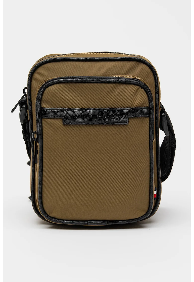 Geanta crossbody Repreve®, Negru/Kaki