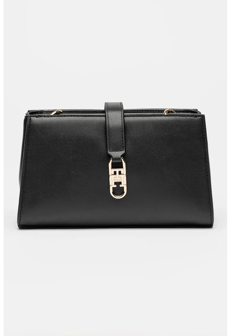 Geanta crossbody de piele ecologica Libre, Negru