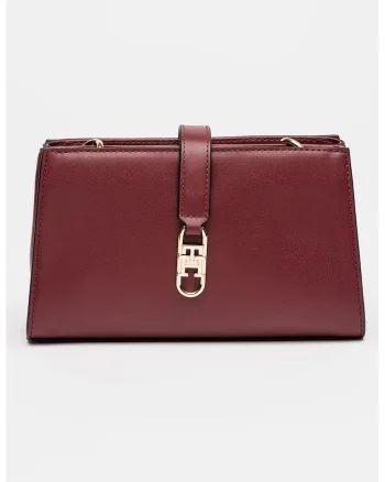 Geanta crossbody de piele ecologica Libre, Violet tyrian