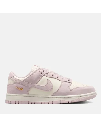 Pantofi sport cu insertii din piele intoarsa Dunk Low SE