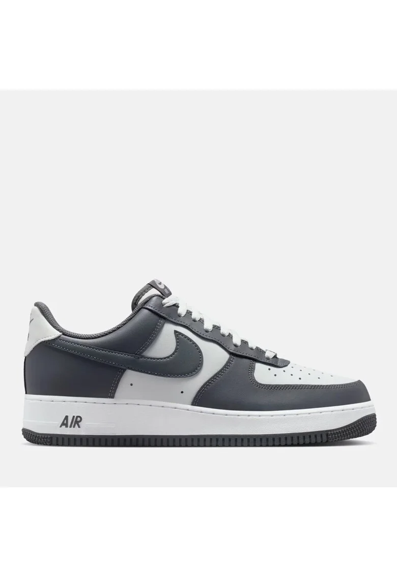 Pantofi sport din piele, cu perforatii decorative Air Force 1 '07,