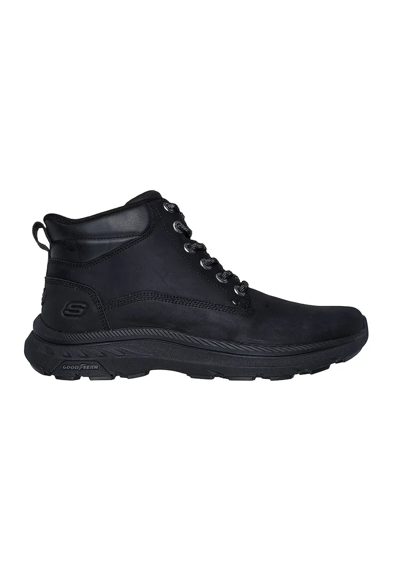 Ghete slip-ins cu garnituri din piele Pollard - Waylon, Negru