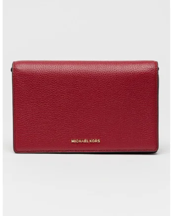 Geanta crossbody de piele Jet Set, Violet tyrian