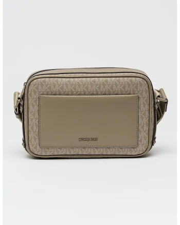Geanta crossbody cu monograma Maeve, Maro taupe