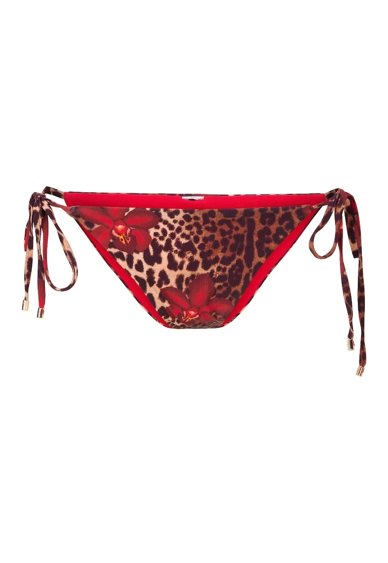 Slip brazilian cu model animal print, Multicolor