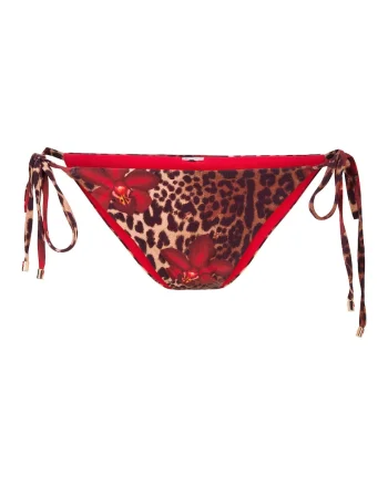 Slip brazilian cu model animal print, Multicolor