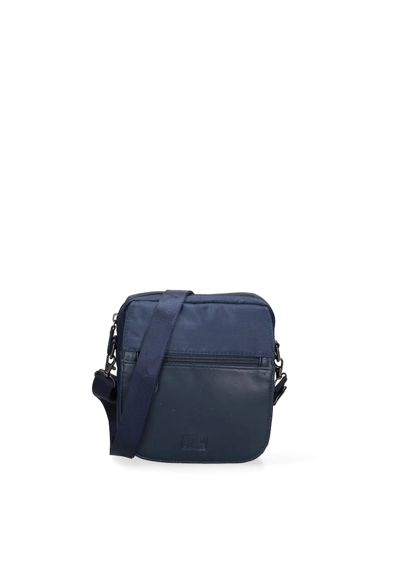 Geanta crossbody cu bareta detasabila Zenith, Albastru