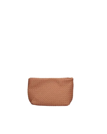 Geanta crossbody de piele cu aspect texturat