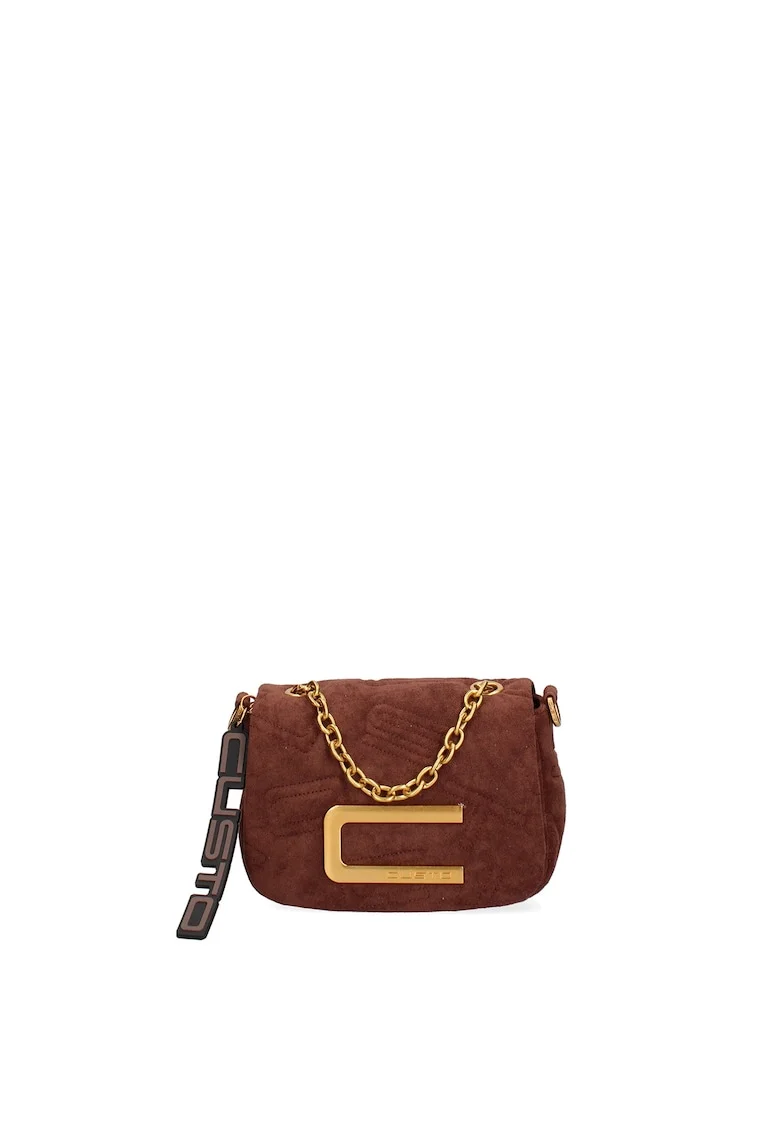 Geanta crossbody de piele ecologica, Maro