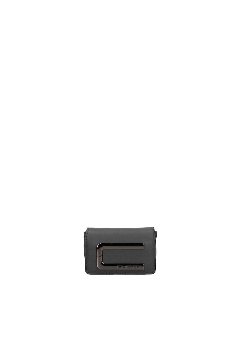 Geanta crossbody cu lant Celestea Elite, Negru