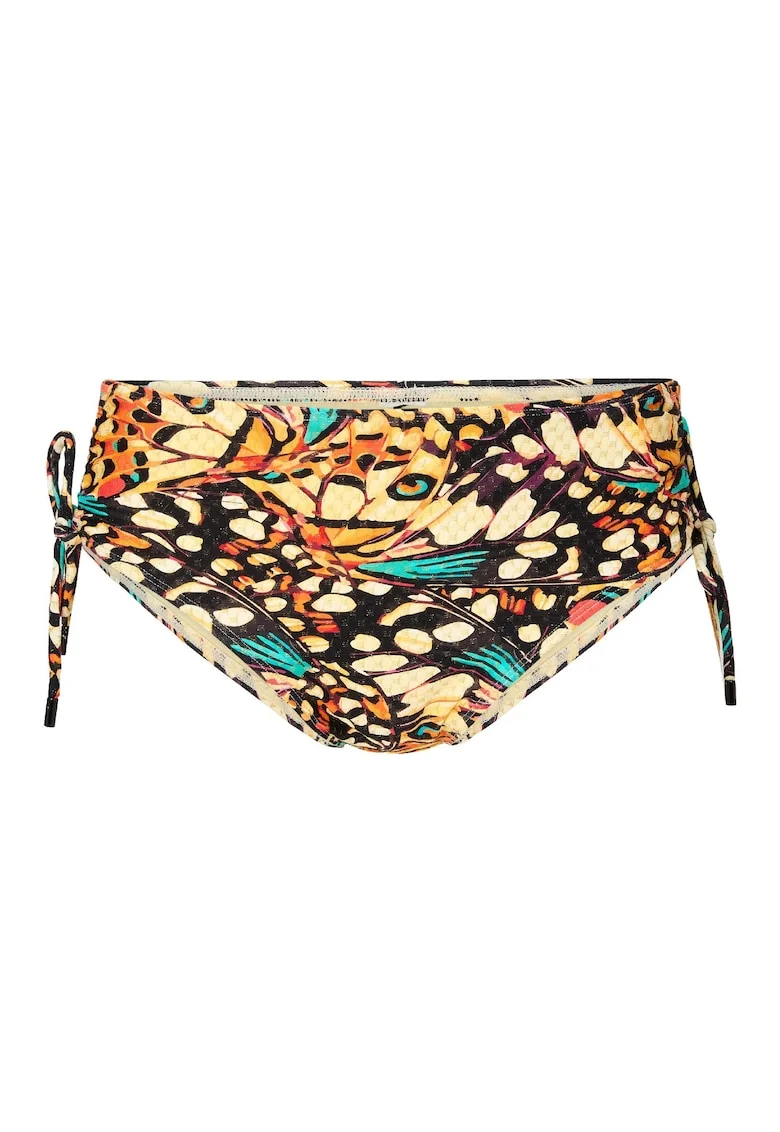 Slip cu imprimeu grafic, Multicolor