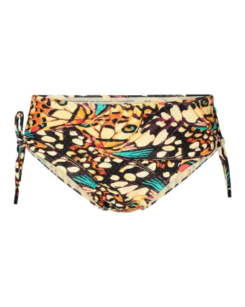 Slip cu imprimeu grafic, Multicolor