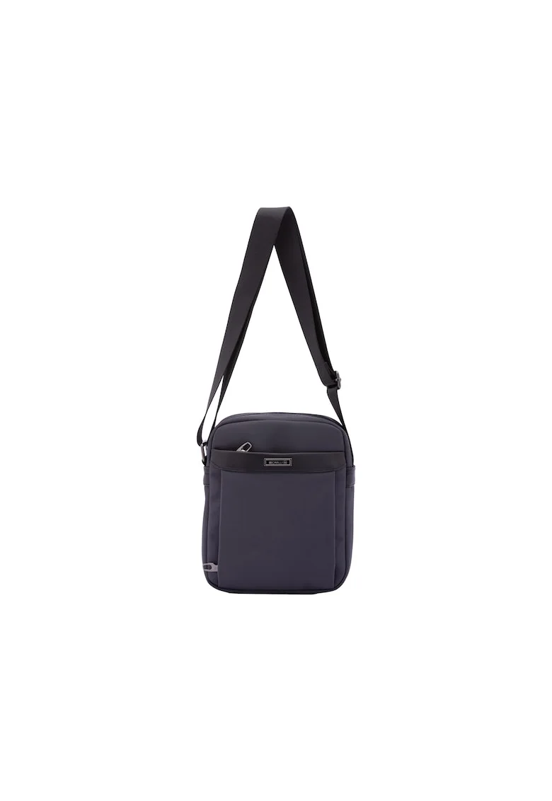 Geanta crossbody textila, Gri