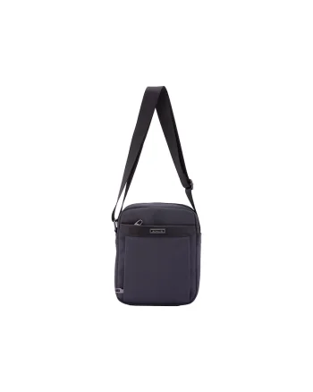 Geanta crossbody textila, Gri