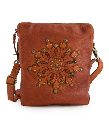 Geanta crossbody din piele naturala