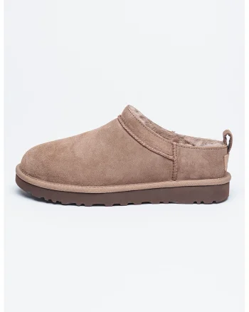 Ghete slip-on de piele intoarsa Classic Micro, Maro